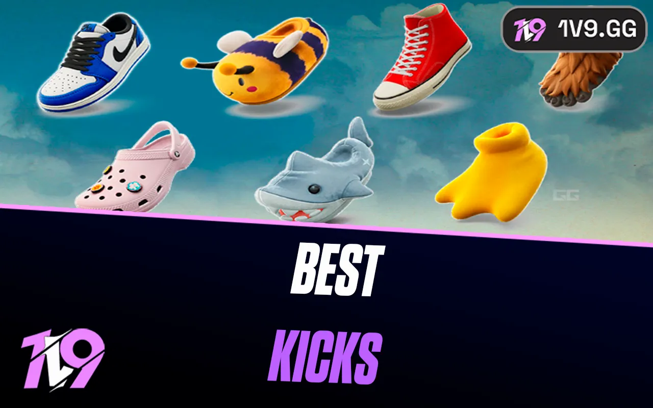 15 Best Fortnite Kicks V-Bucks Can Buy In 2026